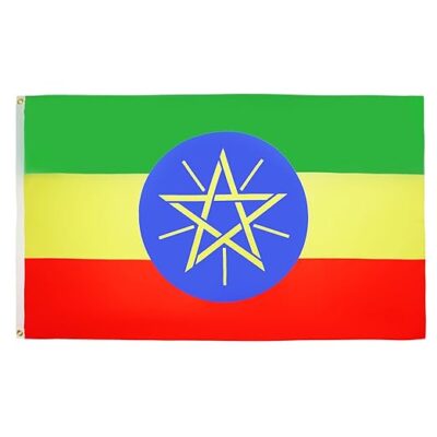 ethiopie Drapeau de l'Ethiopie