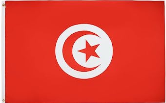 tunisie Drapeau de la Tunisie