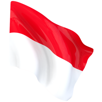 Drapeau de l’Indonésie Drapeau de l'Indonésie