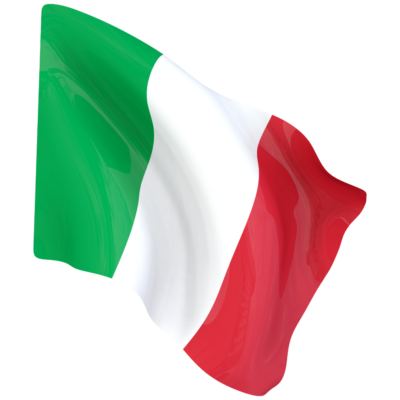 Drapeau de l’Italie Drapeau de l'Italie
