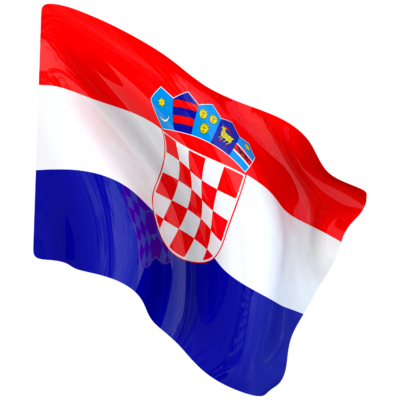 Drapeau de la Croatie Drapeau de la Croatie