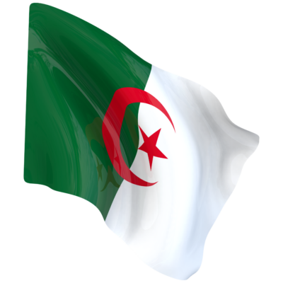 Drapeau de l'algérie