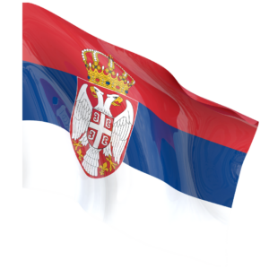 Drapeau de la Serbie drapeau de la serbie