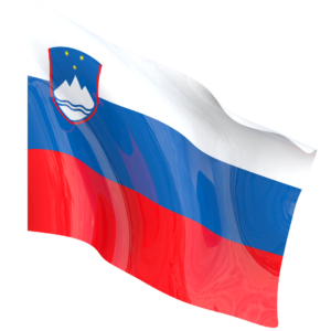 Drapeau de la Slovénie Drapeau de la slovénie