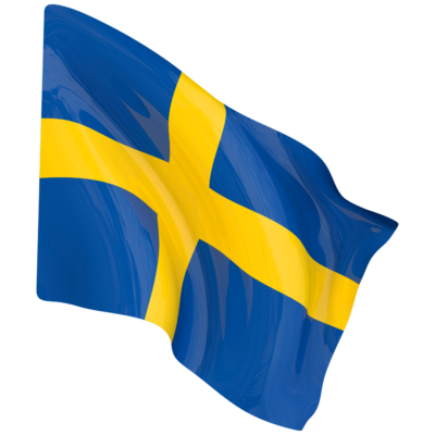 drapeau de la suède