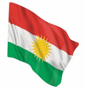 kurdistan Drapeau du Kurdistan