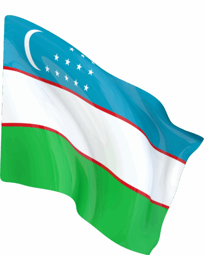 Drapeau de l’ouzbekistan Drapeau de l'ouzbekistan